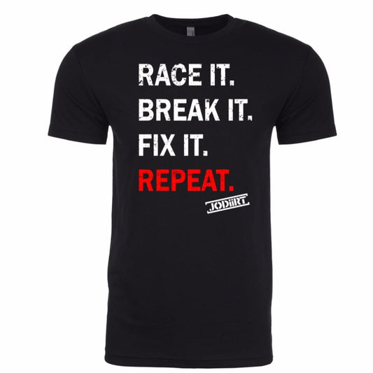 On Repeat Race Unisex Tee