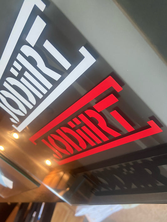 JoDiirt Die Cut Vinyl Sticker