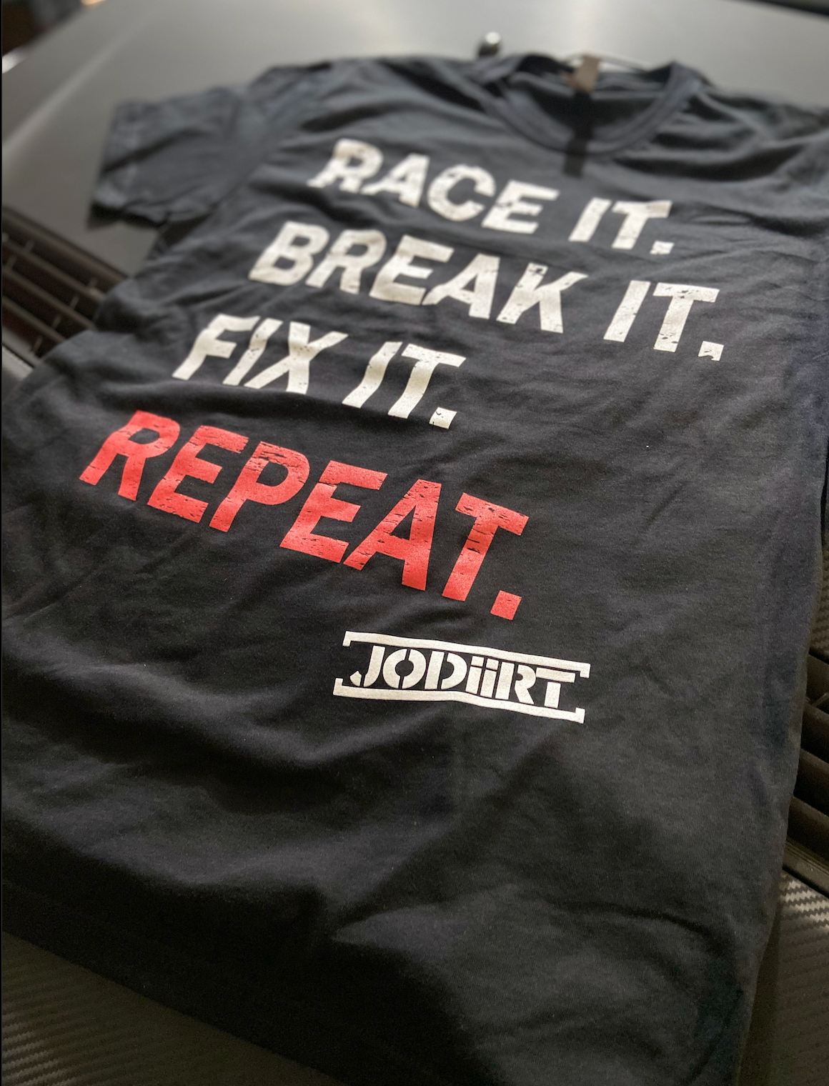On Repeat Race Unisex Tee