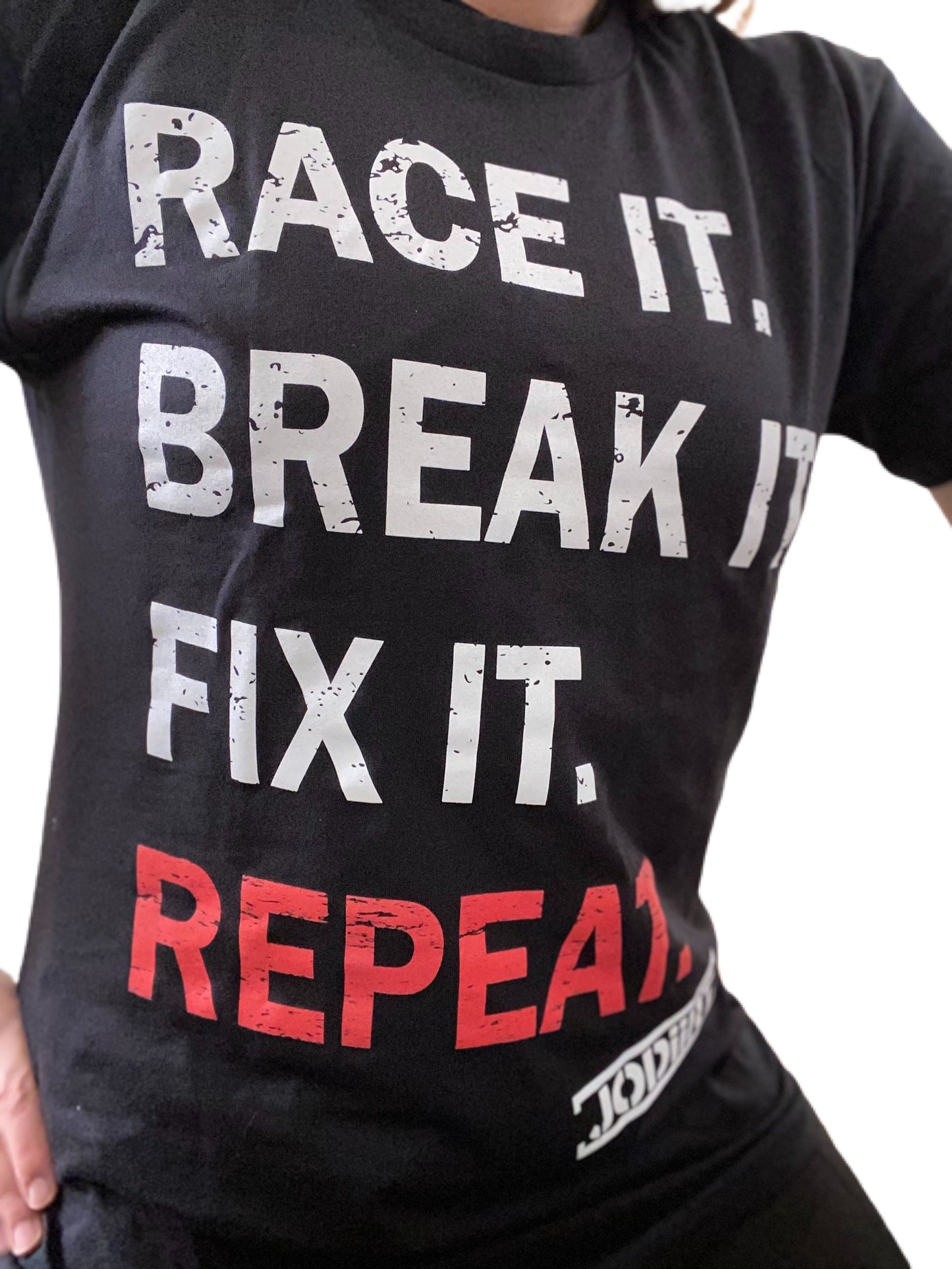 On Repeat Race Unisex Tee
