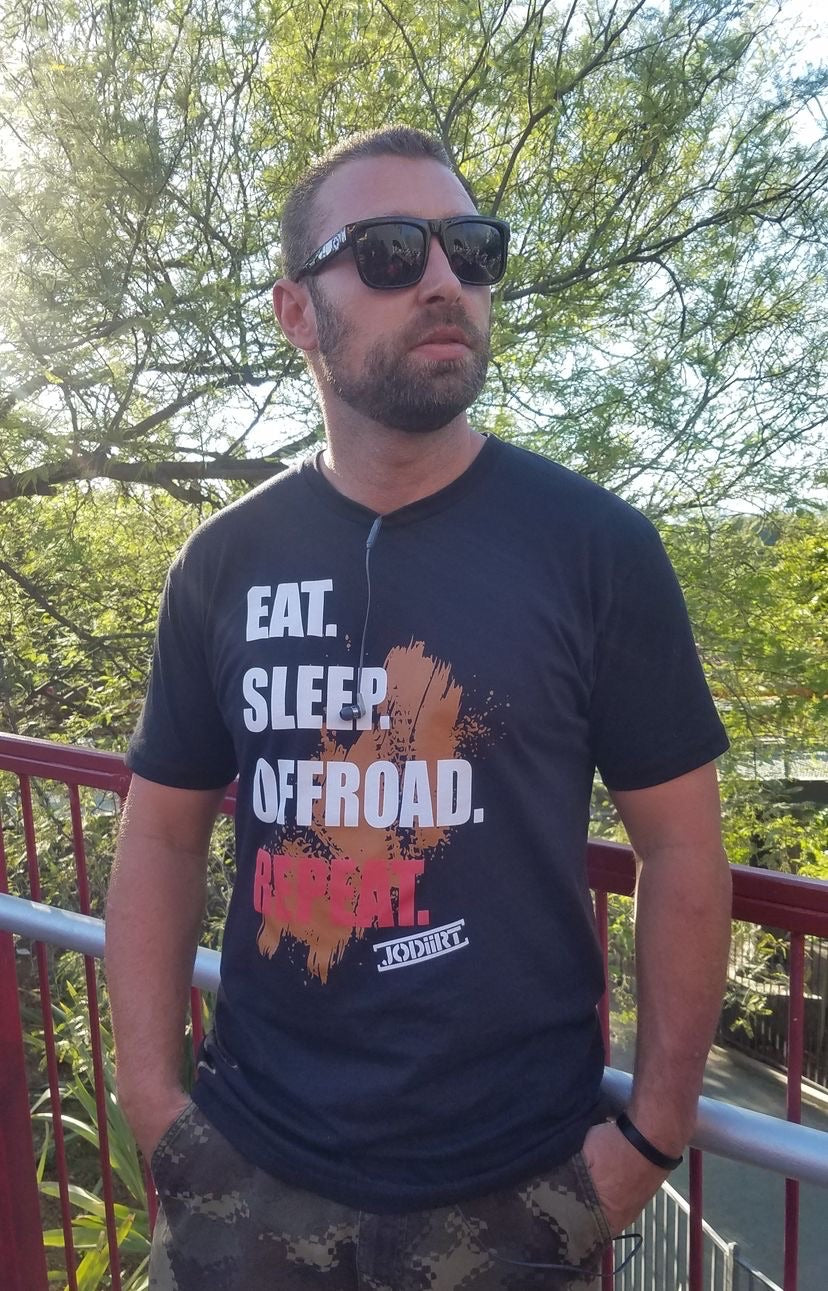 Eat. Sleep. Offroad. Repeat. Unisex Tee