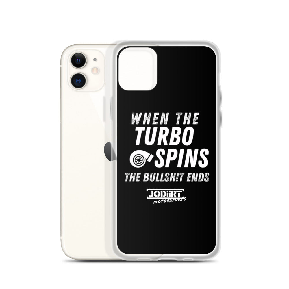 Turbo Spins iPhone Case