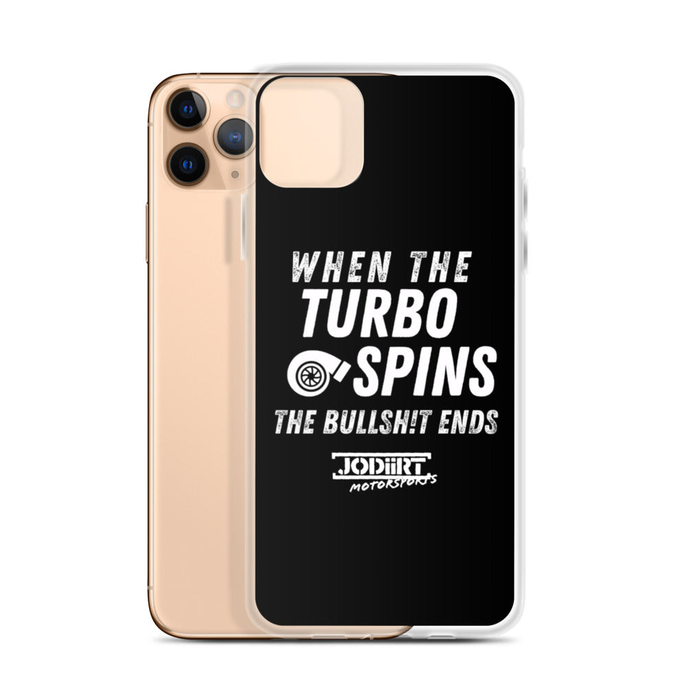Turbo Spins iPhone Case