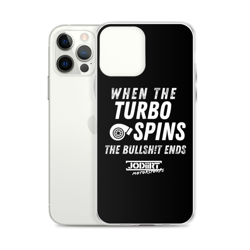 Turbo Spins iPhone Case