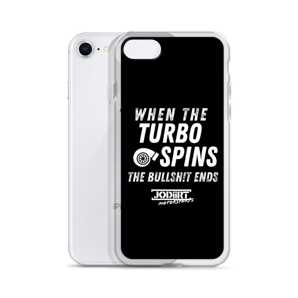 Turbo Spins iPhone Case
