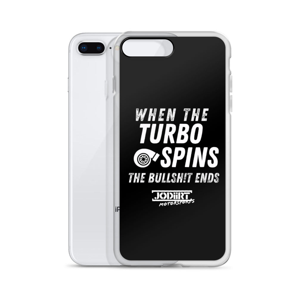 Turbo Spins iPhone Case