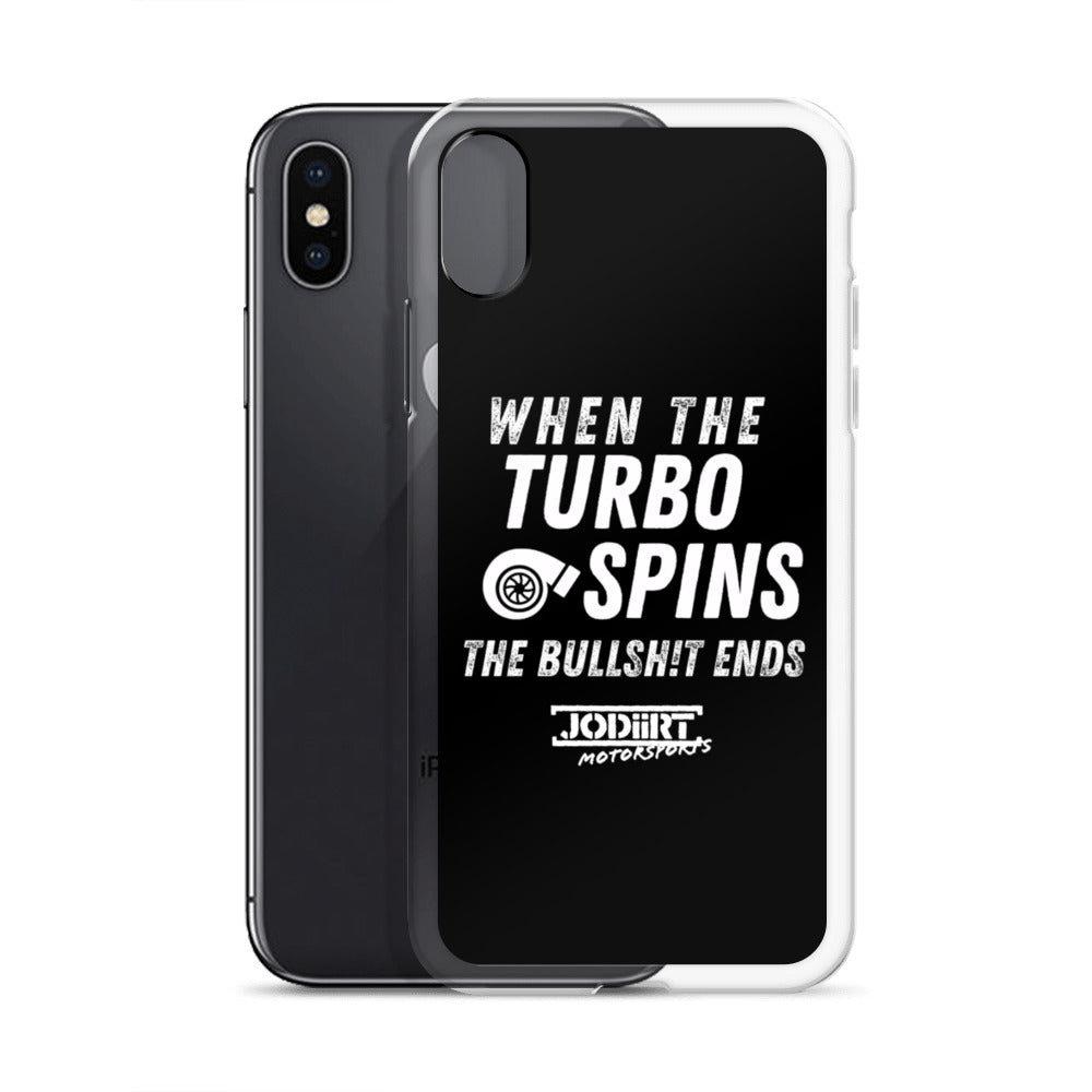 Turbo Spins iPhone Case