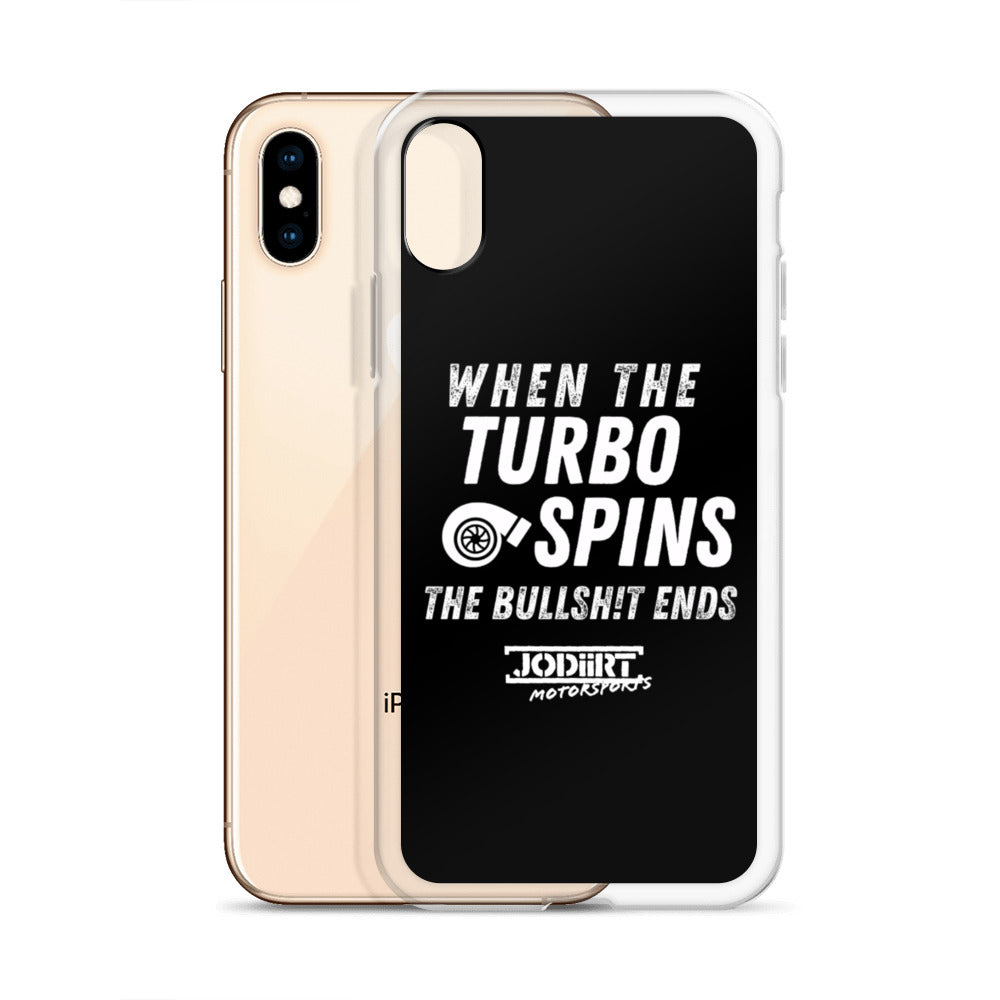 Turbo Spins iPhone Case