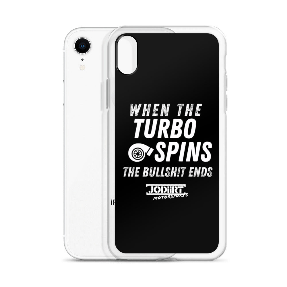 Turbo Spins iPhone Case