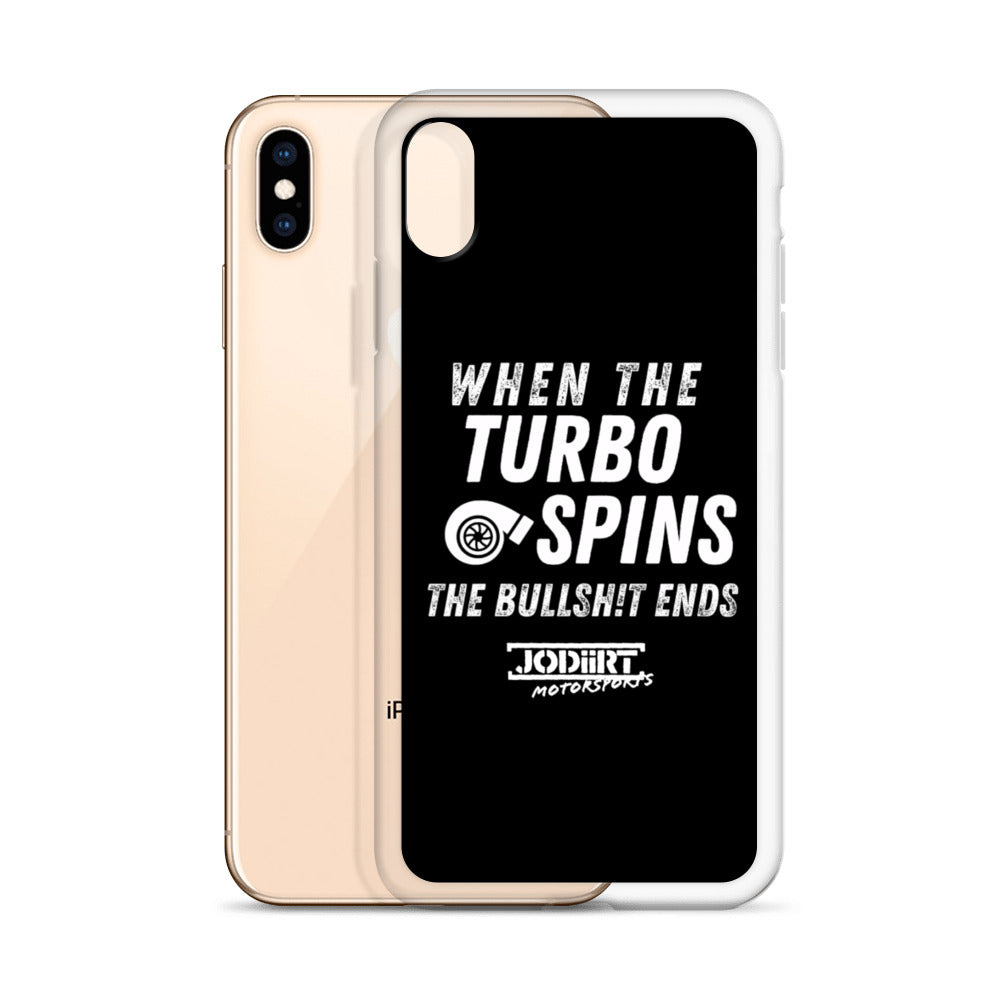 Turbo Spins iPhone Case