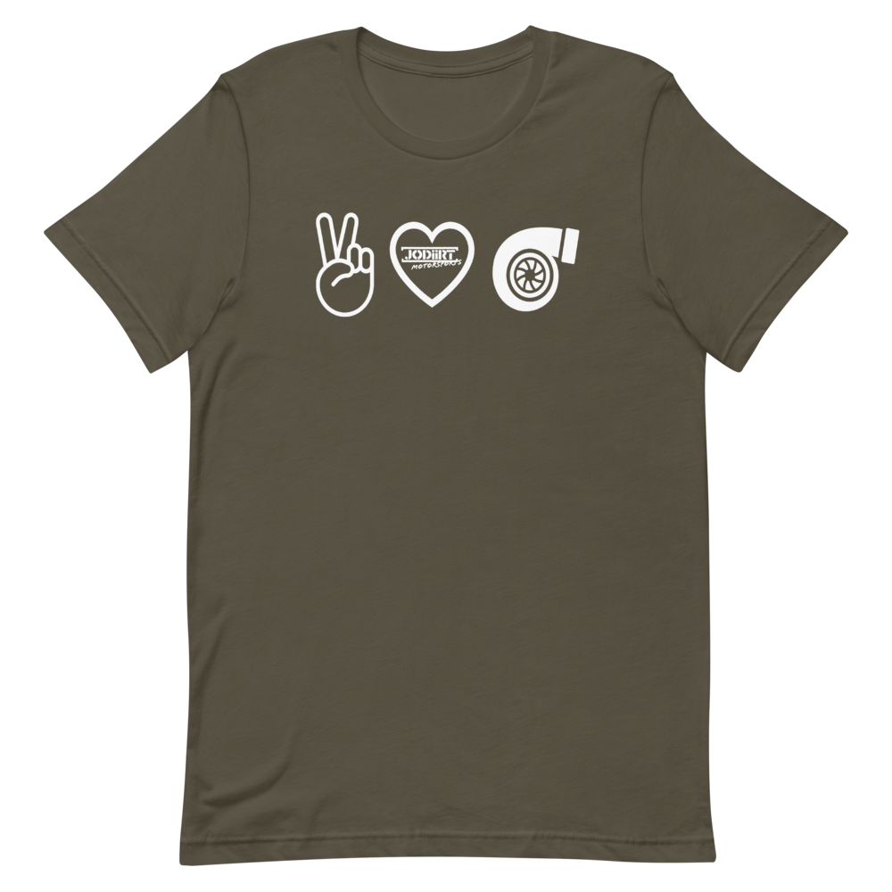 Peace Love Turbos Tee