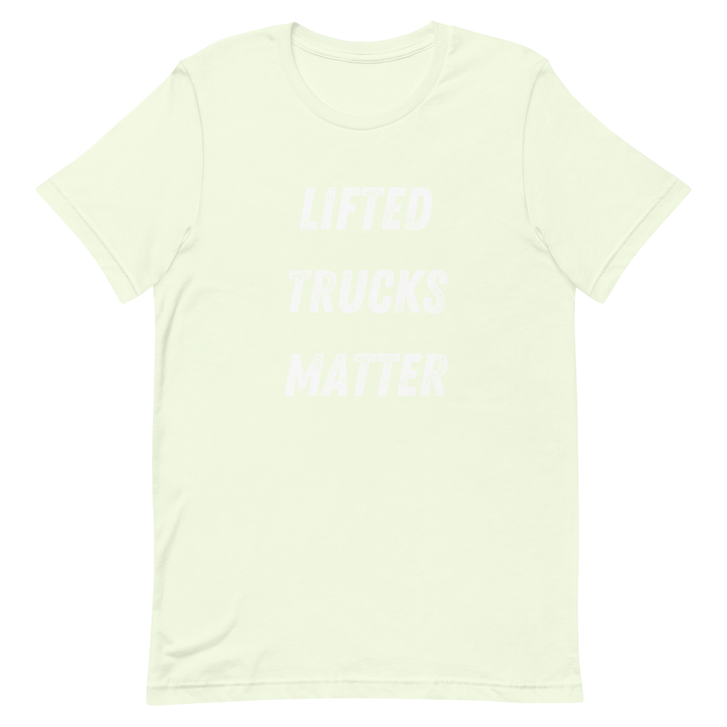 Lifted Trucks Matter Black Unisex T-shirt