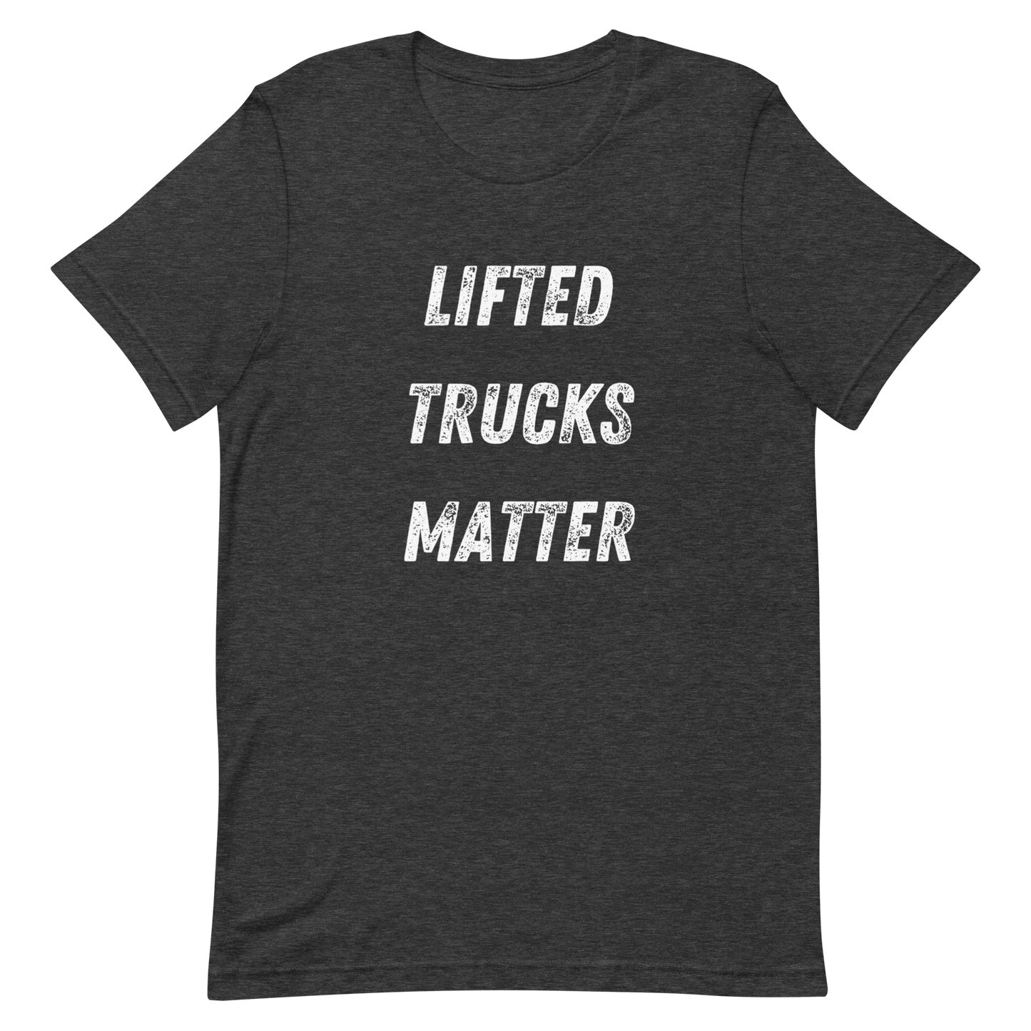 Lifted Trucks Matter Black Unisex T-shirt