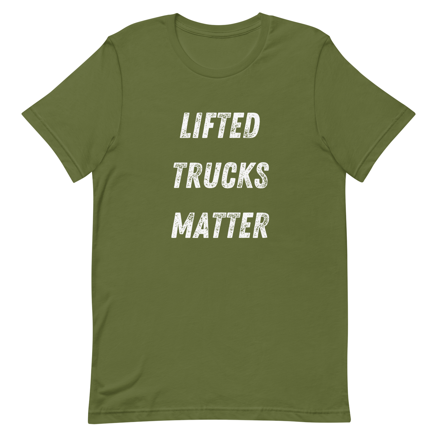 Lifted Trucks Matter Black Unisex T-shirt
