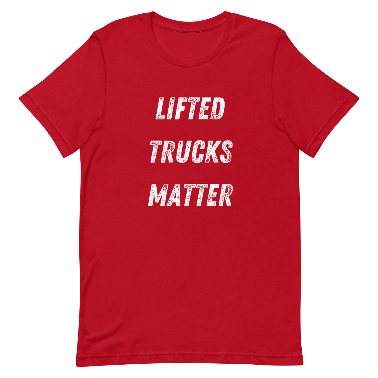 Lifted Trucks Matter Black Unisex T-shirt
