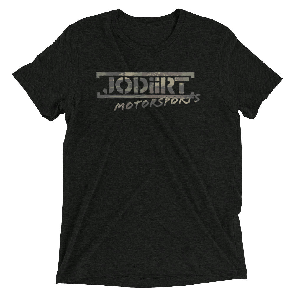 JoDiirt Motorsports Camo Splash Tri Blend Tee