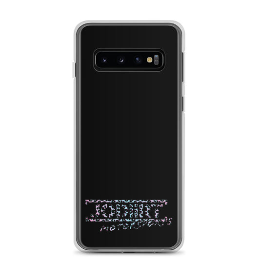 Black Rainbow Leopard Samsung Case