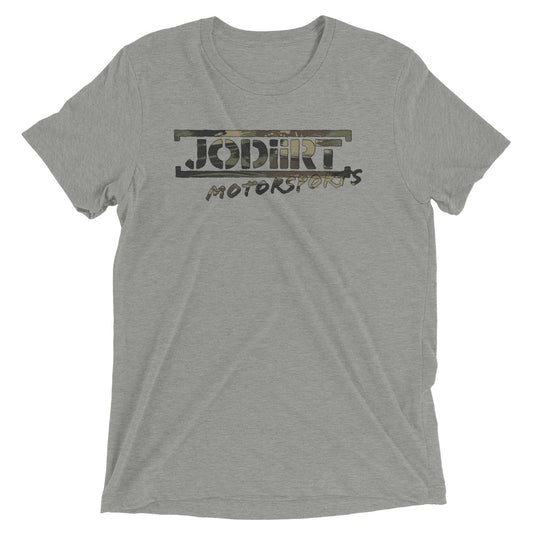 JoDiirt Motorsports Camo Splash Tri Blend Tee