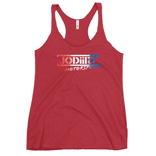 Red White & Fuel Women's Racerback Tank